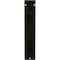 Ekena Millwork Damon Wrought Iron Bracket, (Triple center brace), Antiqued Pale Gold 2"W x 7 1/2"D x 10"H BKTM02X07X10TDAAPG - alternate 9